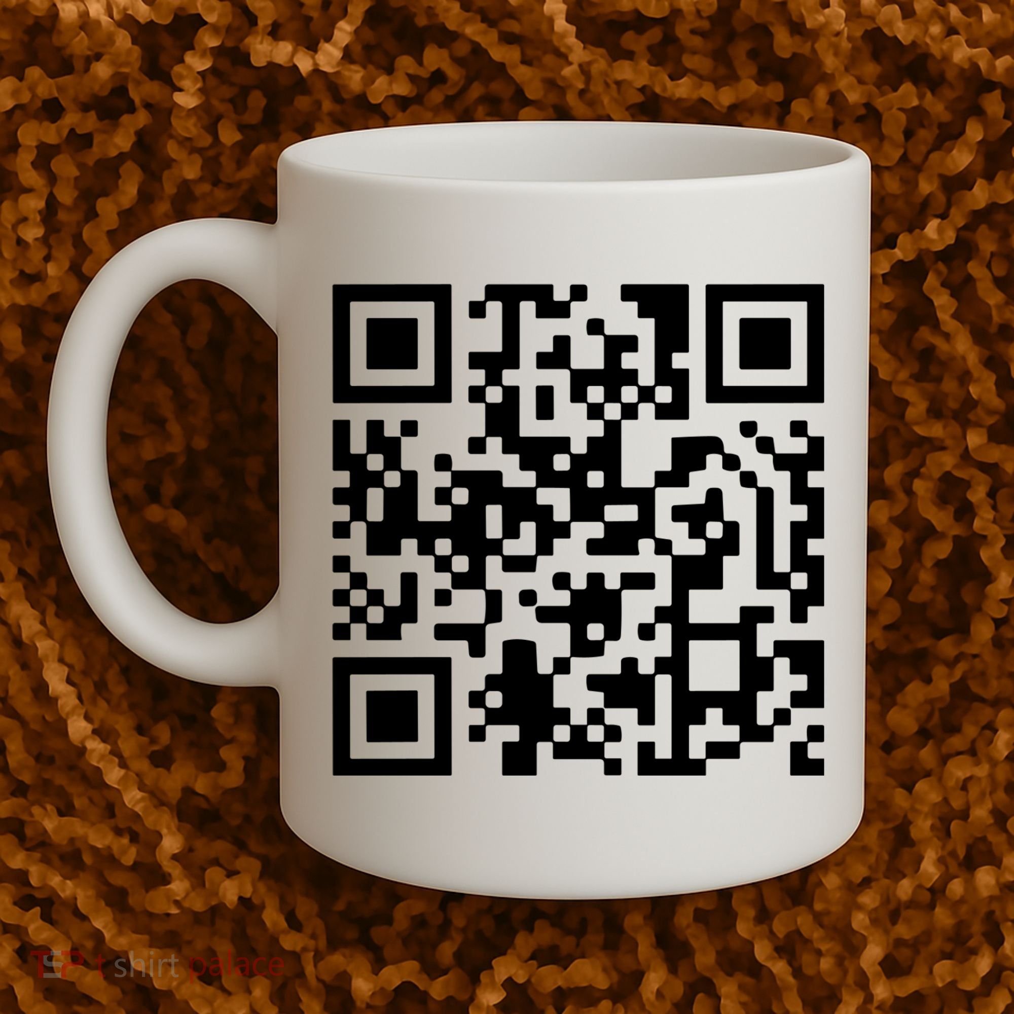 Trump Dancing Qr Code Coffee Mug