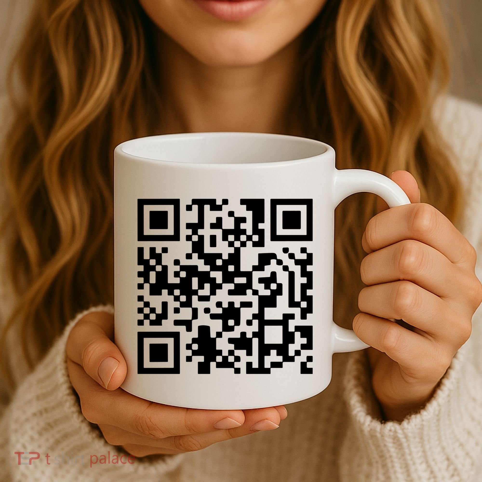 Trump Dancing Qr Code Coffee Mug