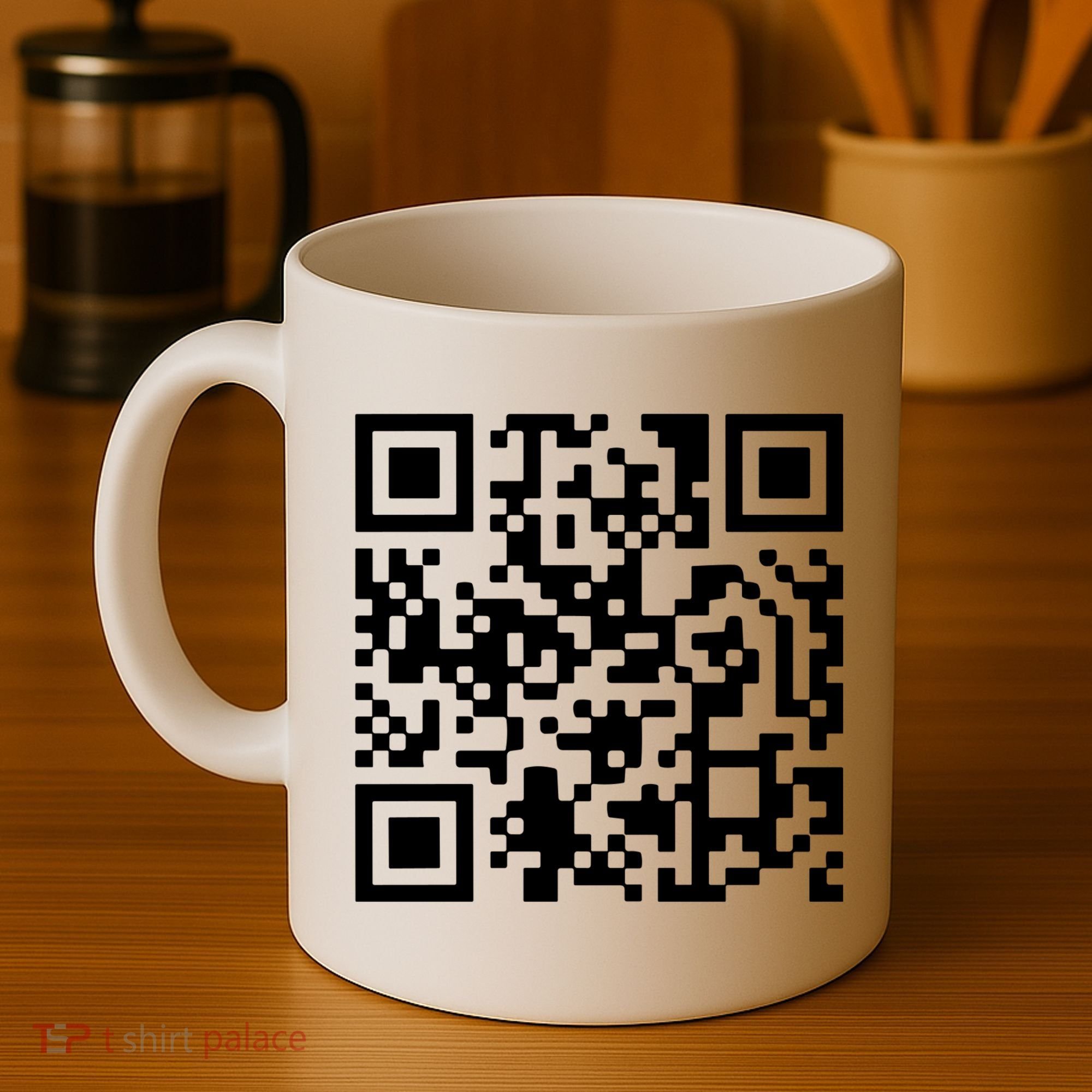 Trump Dancing Qr Code Coffee Mug