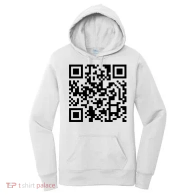 Trump Dancing Qr Code Women's Hoodie