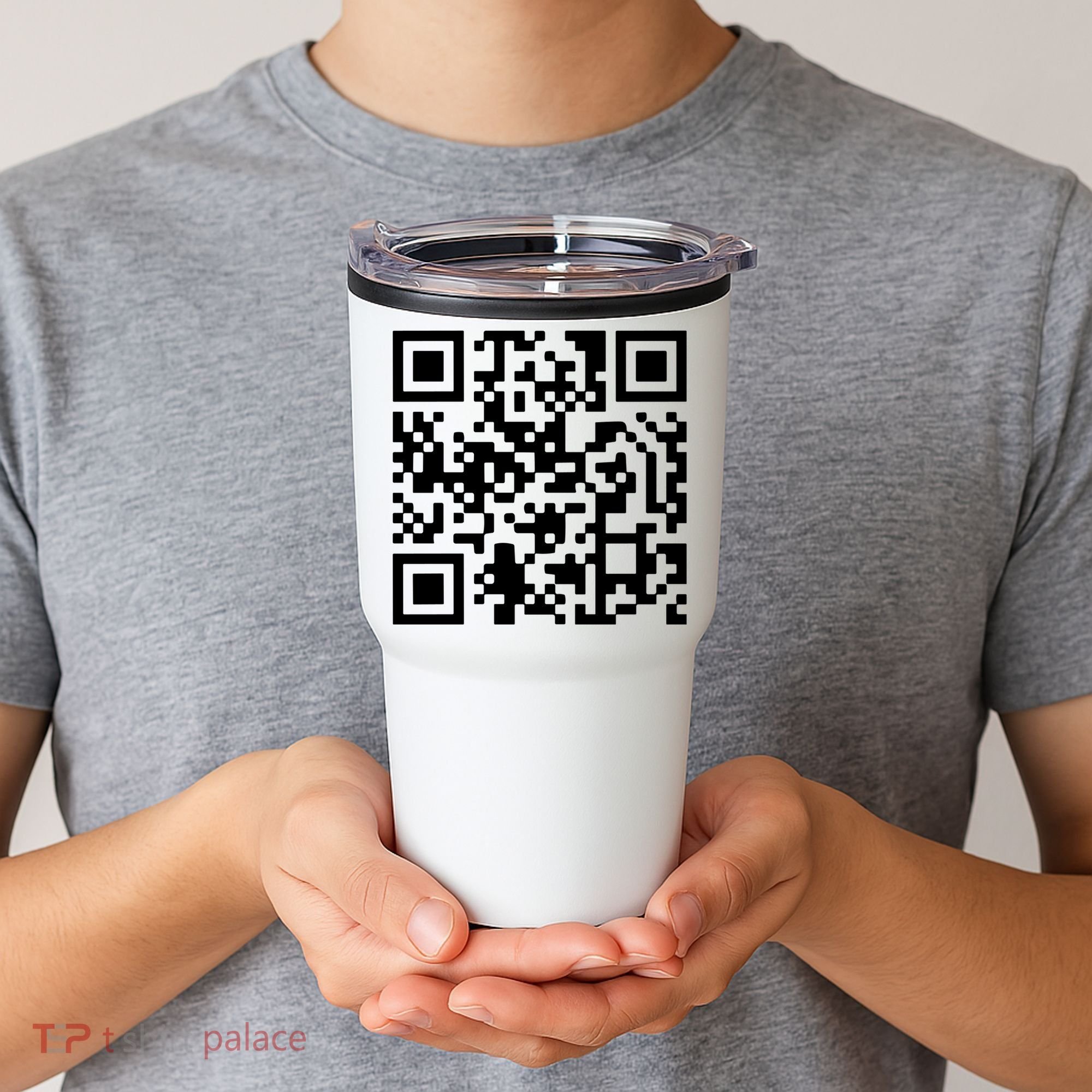 Trump Dancing Qr Code Tumbler