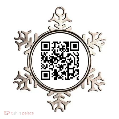 Trump Dancing Qr Code Ornament