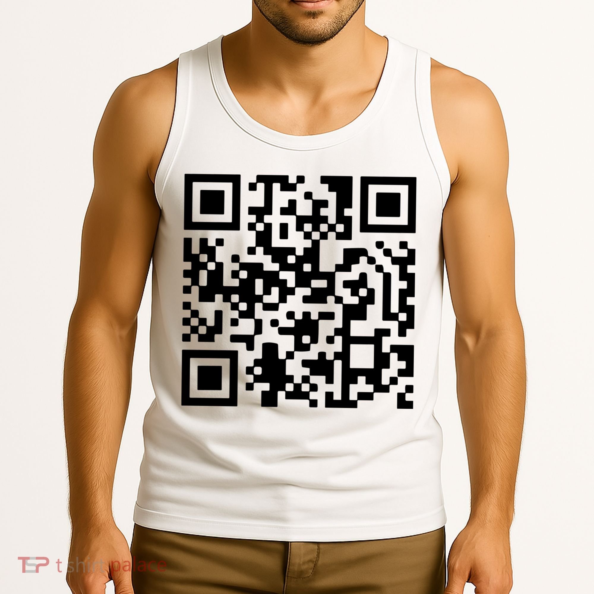 Trump Dancing Qr Code Tank Top