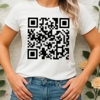 Trump Dancing Qr Code Women's T-Shirt thumb 2