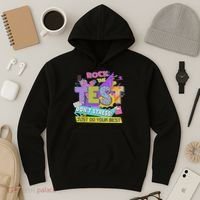 Test Day, Rock The Test Don't Stress Just Do Your Best Hoodie thumb 3