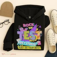 Test Day, Rock The Test Don't Stress Just Do Your Best Hoodie thumb 4