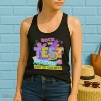 Test Day, Rock The Test Don't Stress Just Do Your Best Women's Tank Top thumb 2