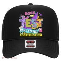 Test Day, Rock The Test Don't Stress Just Do Your Best Hat thumb 0