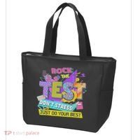 Test Day, Rock The Test Don't Stress Just Do Your Best Tote Bag thumb 3