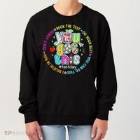 Test Day Rock The Test Teacher Testing Day You Got This Women's Sweatshirt thumb 0