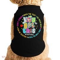 Test Day Rock The Test Teacher Testing Day You Got This Doggie Tank thumb 0