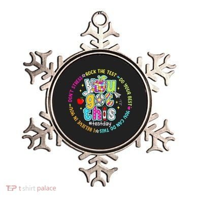 Test Day Rock The Test Teacher Testing Day You Got This Ornament