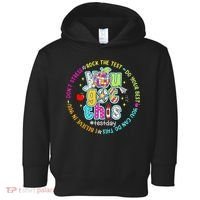 Test Day Rock The Test Teacher Testing Day You Got This Toddler Hoodie thumb 0