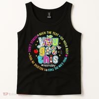 Test Day Rock The Test Teacher Testing Day You Got This Tank Top thumb 2