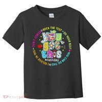 Test Day Rock The Test Teacher Testing Day You Got This Toddler T-Shirt thumb 0
