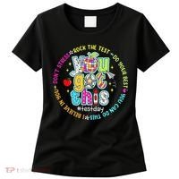 Test Day Rock The Test Teacher Testing Day You Got This Women's T-Shirt thumb 0