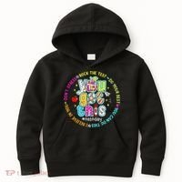 Test Day Rock The Test Teacher Testing Day You Got This Kids Hoodie thumb 0