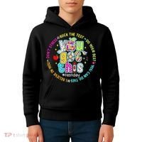 Test Day Rock The Test Teacher Testing Day You Got This Kids Hoodie thumb 4