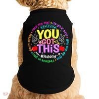 Test Day Rock The Test Teacher Testing Day You Got This Doggie Tank thumb 0