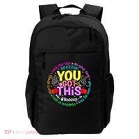 Test Day Rock The Test Teacher Testing Day You Got This Backpack thumb 0