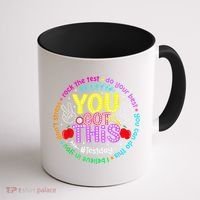 Test Day Rock The Test Teacher Testing Day You Got This Coffee Mug thumb 1
