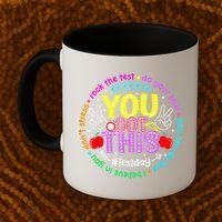Test Day Rock The Test Teacher Testing Day You Got This Coffee Mug thumb 2