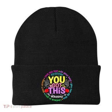 Test Day Rock The Test Teacher Testing Day You Got This Beanie