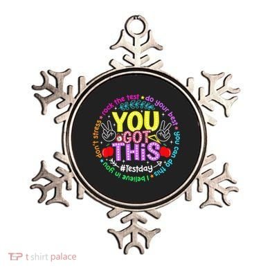 Test Day Rock The Test Teacher Testing Day You Got This Ornament