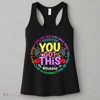 Test Day Rock The Test Teacher Testing Day You Got This Women's Tank Top thumb 3