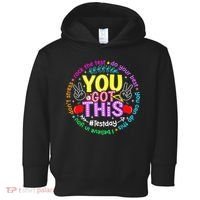Test Day Rock The Test Teacher Testing Day You Got This Toddler Hoodie thumb 0