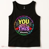 Test Day Rock The Test Teacher Testing Day You Got This Tank Top thumb 2