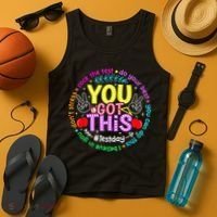 Test Day Rock The Test Teacher Testing Day You Got This Tank Top thumb 4