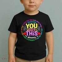 Test Day Rock The Test Teacher Testing Day You Got This Toddler T-Shirt thumb 2