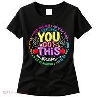 Test Day Rock The Test Teacher Testing Day You Got This Women's T-Shirt thumb 0