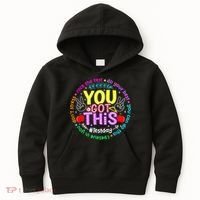 Test Day Rock The Test Teacher Testing Day You Got This Kids Hoodie thumb 0