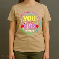 Test Day Rock The Test Teacher Testing Day You Got This T-Shirt thumb 4