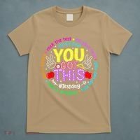 Test Day Rock The Test Teacher Testing Day You Got This T-Shirt thumb 5