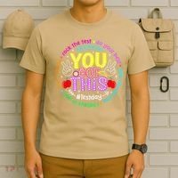 Test Day Rock The Test Teacher Testing Day You Got This T-Shirt thumb 6