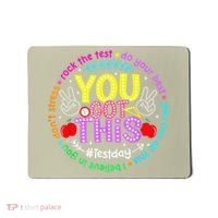 Test Day Rock The Test Teacher Testing Day You Got This Mousepad thumb 0