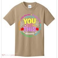 Test Day Rock The Test Teacher Testing Day You Got This Kids T-Shirt thumb 0