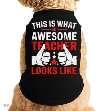Test Day Rock The Test Teacher Testing Day Back To School Doggie Tank