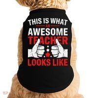 Test Day Rock The Test Teacher Testing Day Back To School Doggie Tank thumb 0