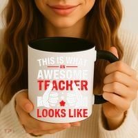 Test Day Rock The Test Teacher Testing Day Back To School Coffee Mug thumb 3