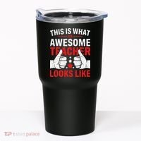 Test Day Rock The Test Teacher Testing Day Back To School Tumbler thumb 0