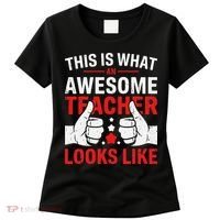 Test Day Rock The Test Teacher Testing Day Back To School Women's T-Shirt thumb 0