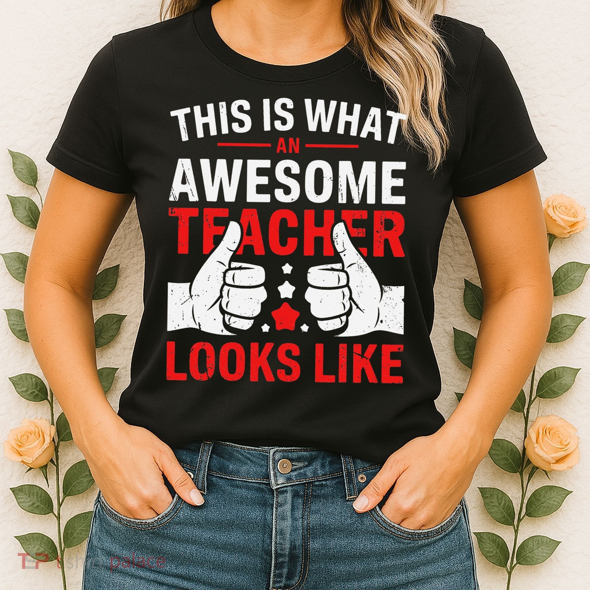 Test Day Rock The Test Teacher Testing Day Back To School Women's T-Shirt