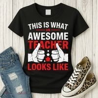 Test Day Rock The Test Teacher Testing Day Back To School Women's T-Shirt thumb 3