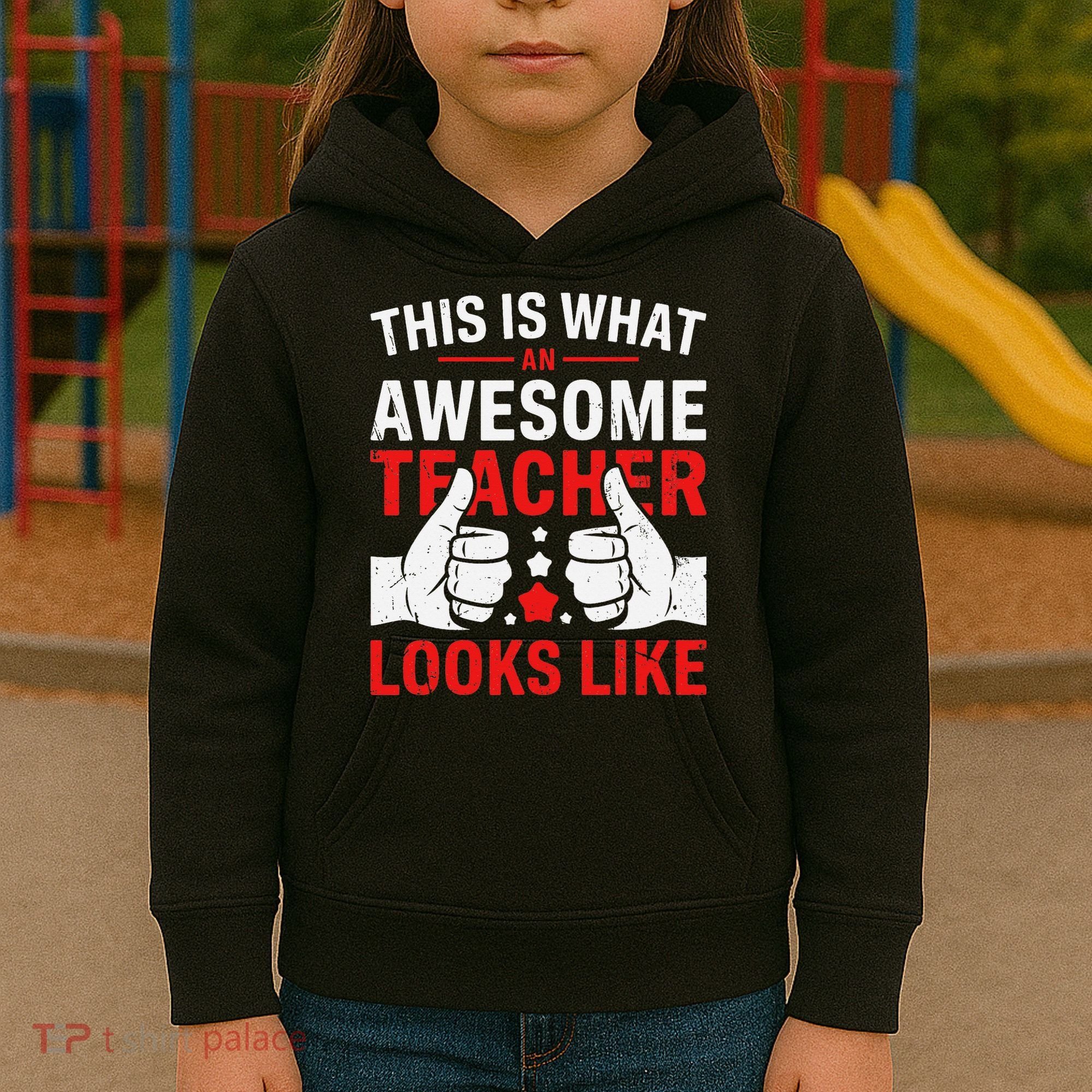 Test Day Rock The Test Teacher Testing Day Back To School Kids Hoodie