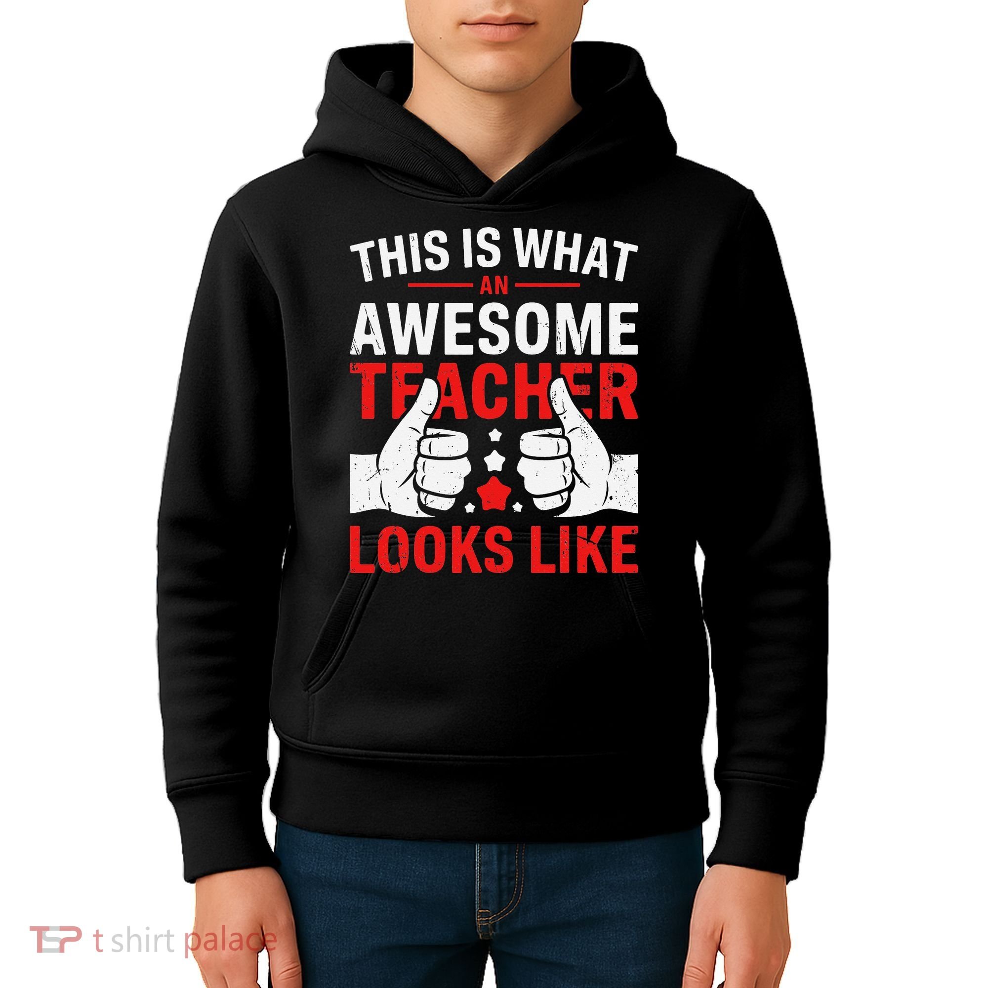 Test Day Rock The Test Teacher Testing Day Back To School Kids Hoodie
