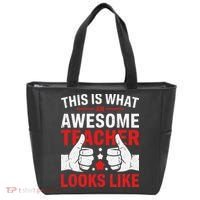 Test Day Rock The Test Teacher Testing Day Back To School Tote Bag thumb 0